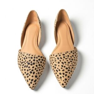 J.Crew Womens' Size 7.5 Cheetah Print Flats